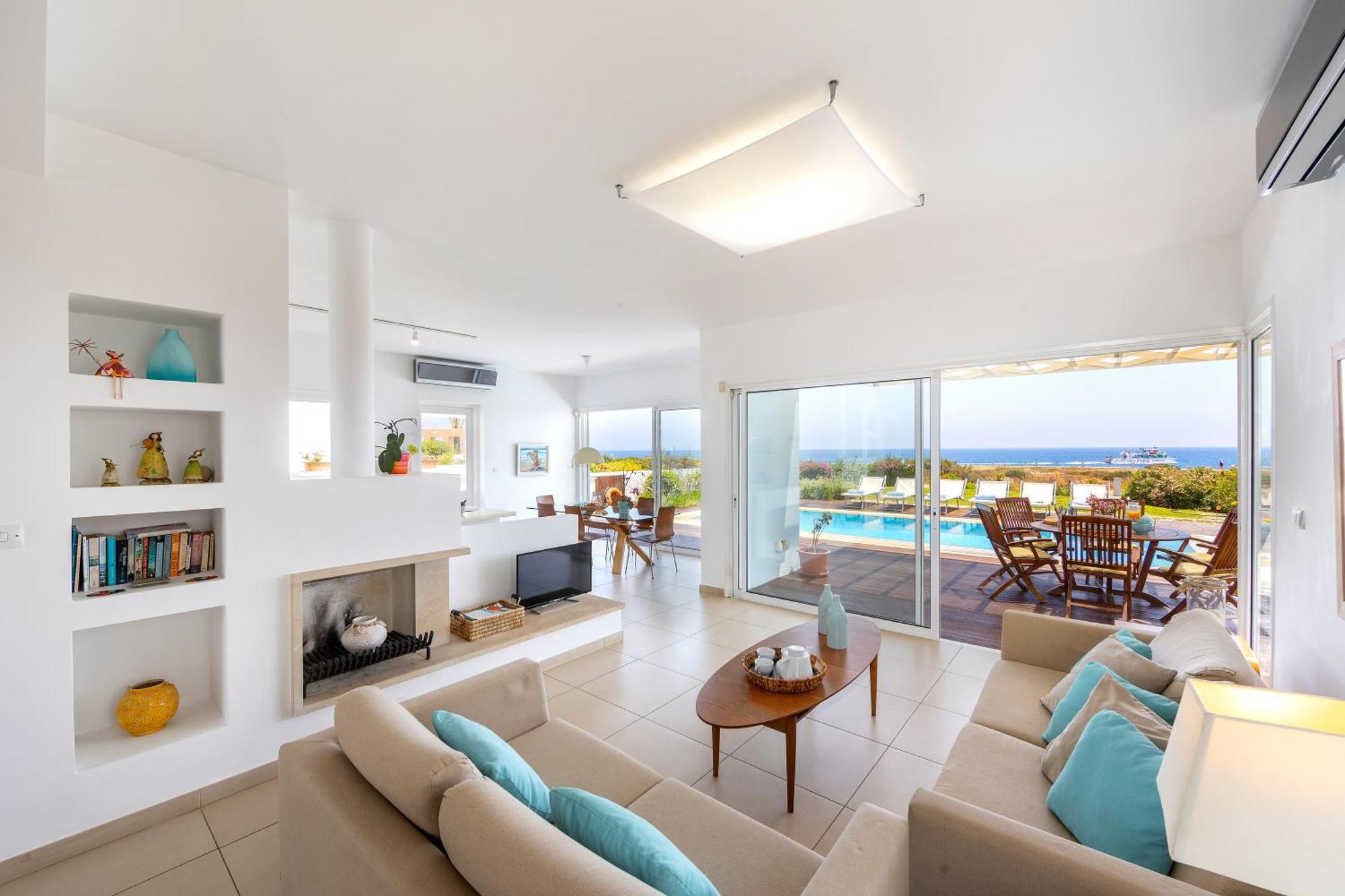 Protaras Beachfront Villa Alia Exterior foto