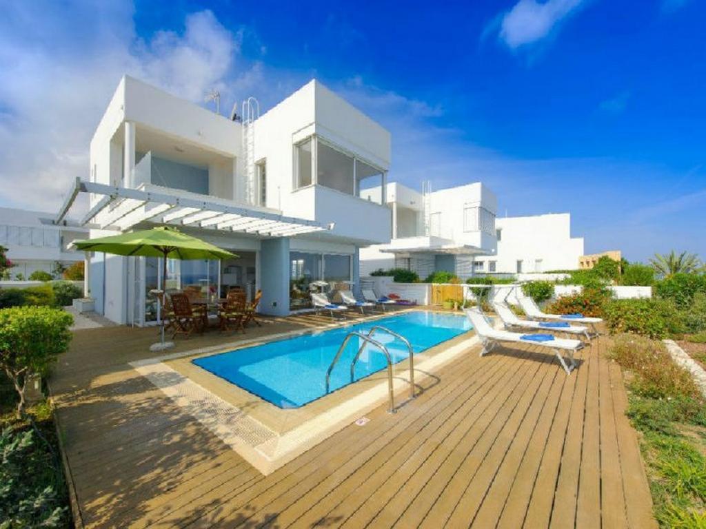 Protaras Beachfront Villa Alia Exterior foto